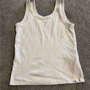 Abercrombie kids white tank